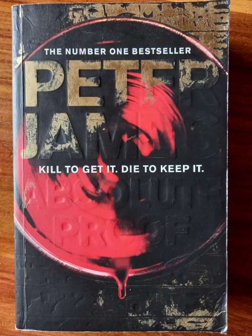 Absolute Proof by Peter James - Large Softcover