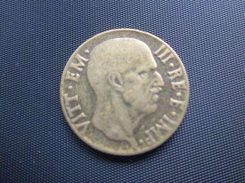 1942R Italy 5 Centesimi - VITT Emp lll RE E Imp Uncirculated eit error - see details