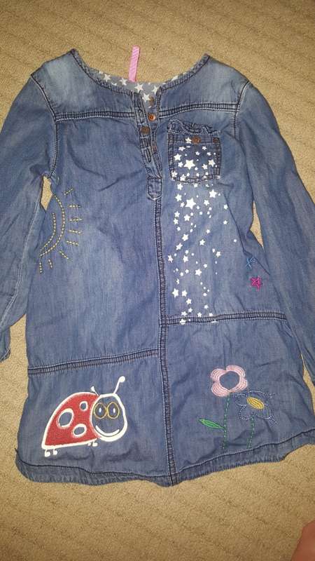 Beautifull Winter Jean Top Size 7-8