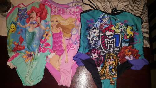 3 Sets of 7 to 8 Girls swimwear
