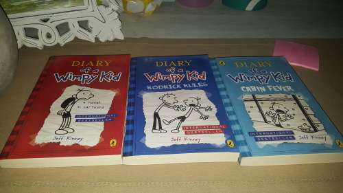 Brand new Diary of a wimpy Kid books - set of 3