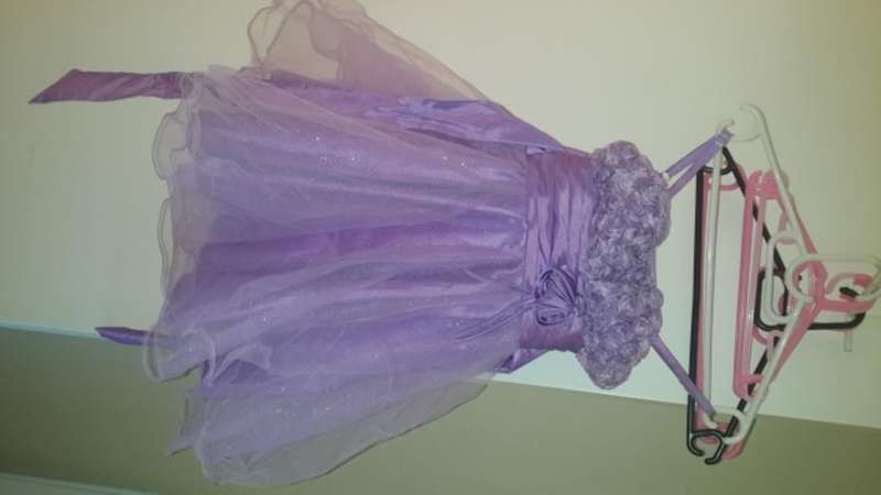 Pretty Purple Little girls dress