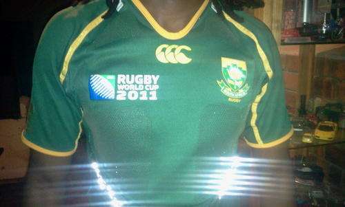 SPringbok Rugby jerseys