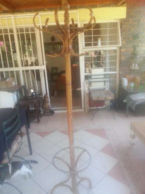 Very old revolving hatstand 1850 mm high