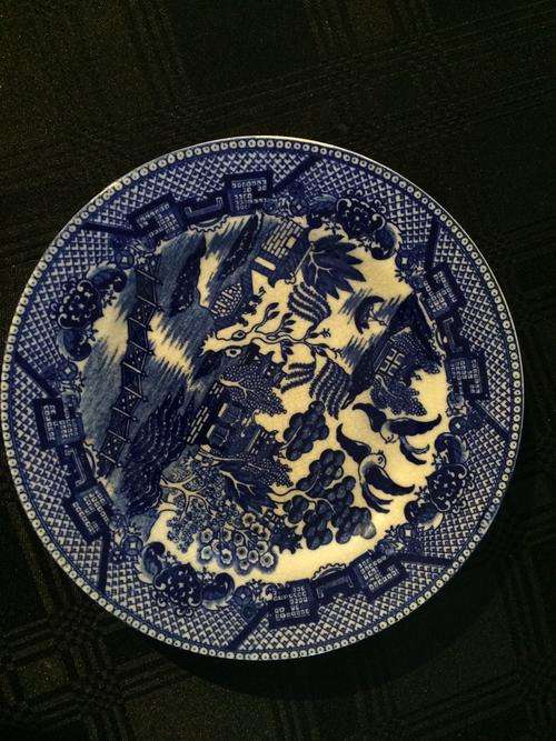 Blue & White porcelain plates