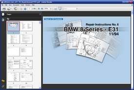 BMW E31 1994 Service Manual (E-book)