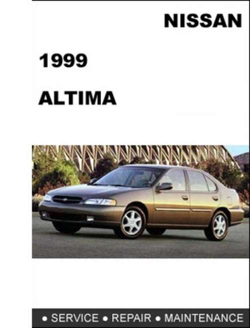 Nissan Altima 1999 Service Manual (E-book)