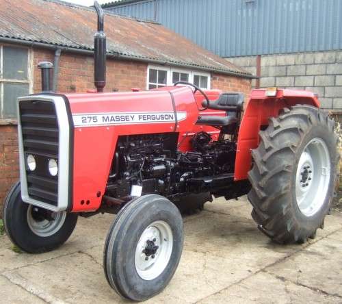 Massey Ferguson MF 275 tractor parts catalogue (E-book)