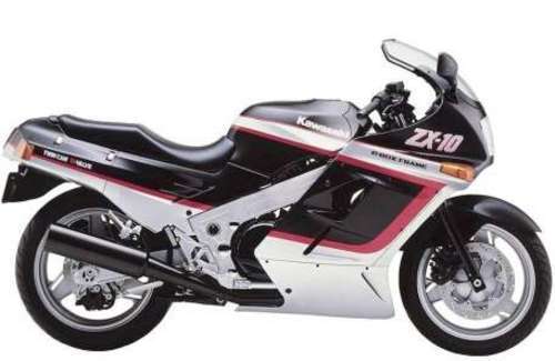 Kawasaki ZX 10 Ninja 1988 to 1990 Service Manual (E-book)