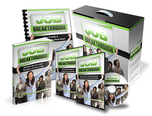 Job Breakthrough package! - Ebook