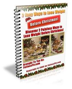 2 Easy Ways to Help You Lose Weight Before Christmas - Ebook