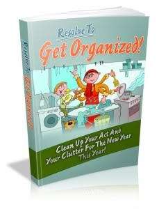 Resolve To Get Organized - Ebook