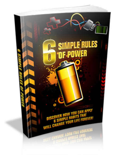 6 Simple Rules of Power - Ebook