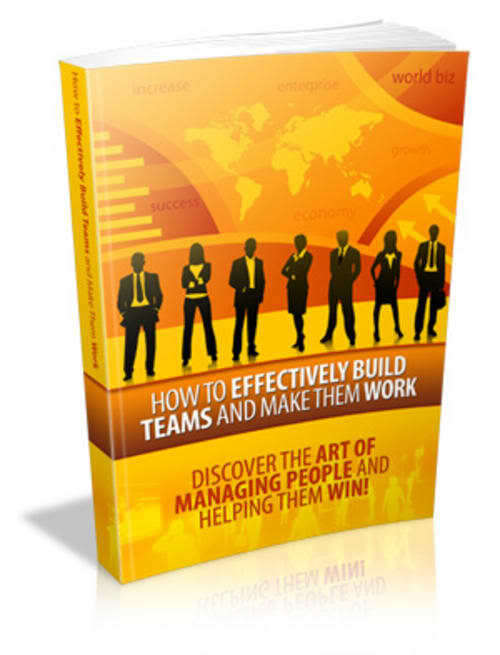 How to Effectively Build Teams and Make Them Work - Ebook