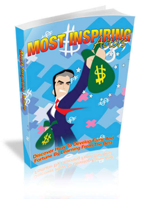 Most Inspiring Actors - Ebook