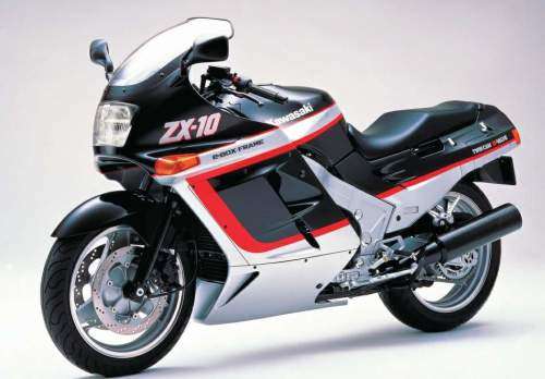Kawasaki ZX 10 Ninja (1988 to 1990) service manual (E-book)