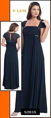 Formal Evening Dress. In stock in Chocolate Brown (XL), Navy (XL). FREE and OVERNIGHT delivery!!!