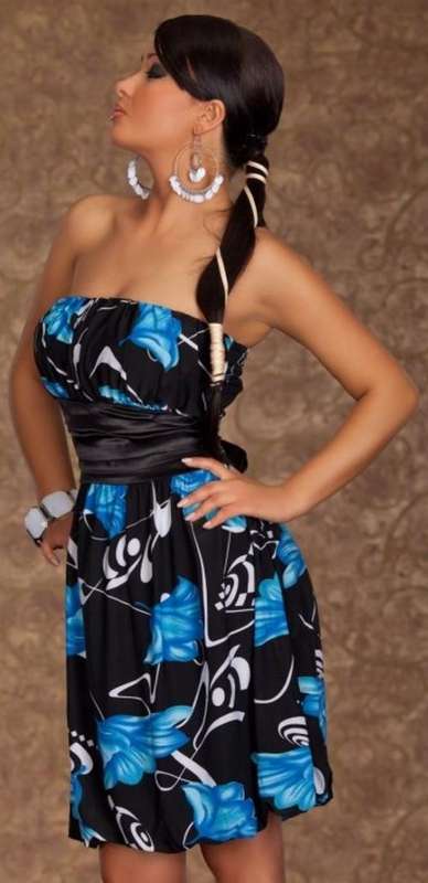 Sexy Cocktail Dress. Available in Blue/Black print (size S/M/L). FREE postage!!!
