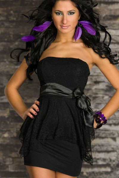 Sexy Black Cocktail Dress. Available in size S/M. FREE postage!!!
