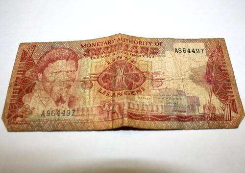 SWAZILAND one Lilangeni