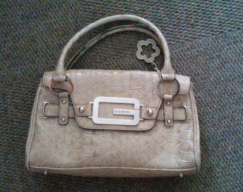 Authentic Guess croc bag