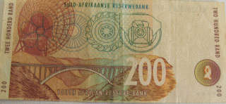Wow Rare AA R200 circulated note (very good condition)