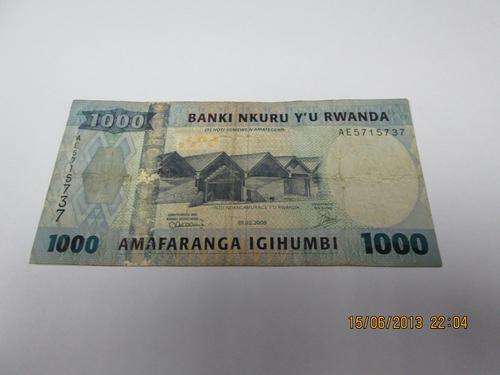 Rwanda 1000 Francs