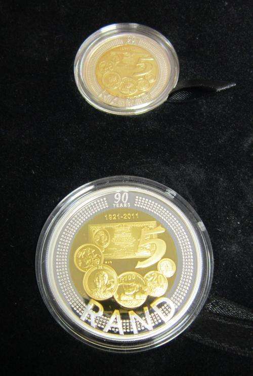 Rare 2011 SARB Crown set