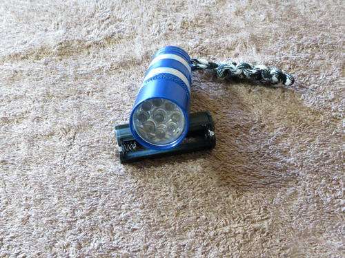 Aluminium 9 LED Torch