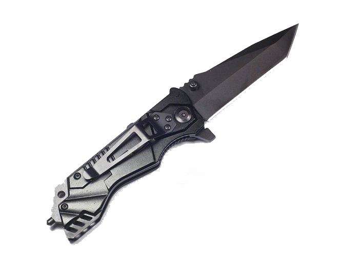 SR B478 Black Ops Flick Tonto with Puma Head Motive and Glass Breaker
