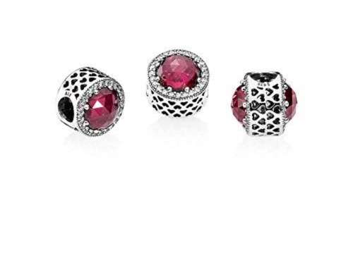 RADIANT HEARTS PANDORA CHARM