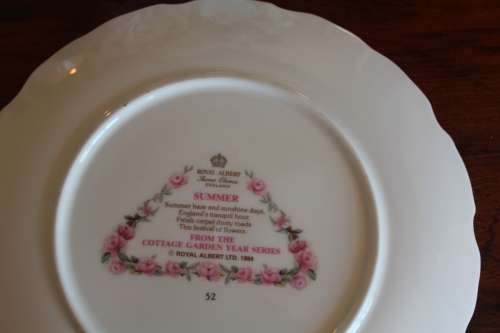 royal albert SUMMER PLATE
