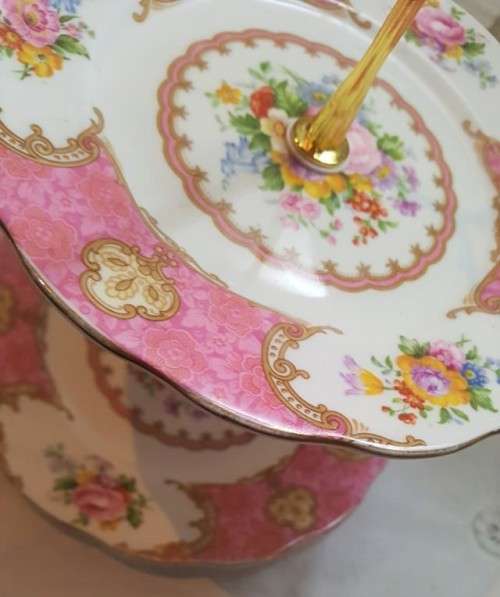 royal albert double layered tier