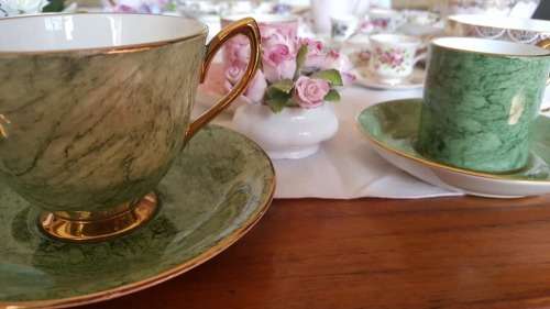 Royal Albert Gossamer duo GREEN