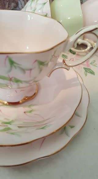 ROYAL ALBERT PINK PASTEL nr2 trio
