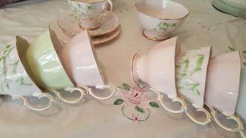 ROYAL ALBERT PINK PASTEL nr2 trio