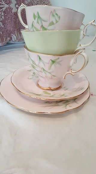 ROYAL ALBERT PINK PASTEL nr2 trio