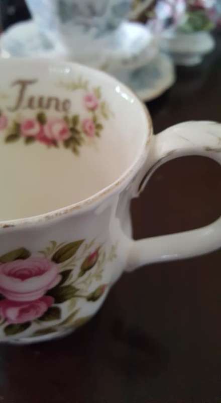 ROYAL ALBERT flowers of the month JUNE ROSES