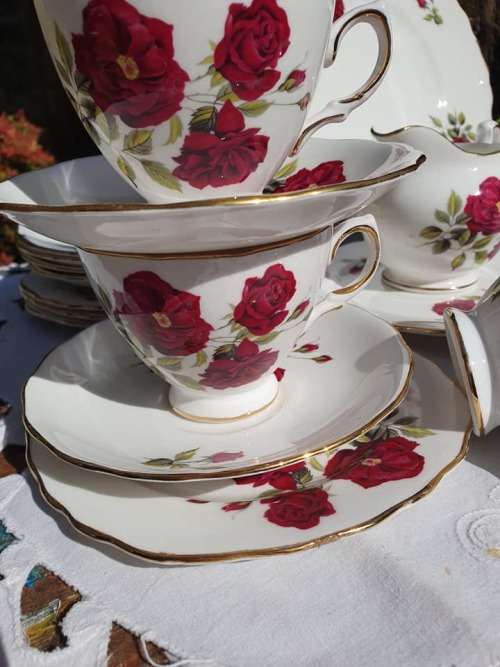 royal malvern tea set