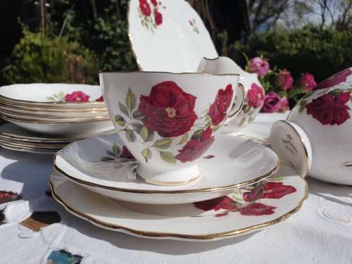royal malvern tea set