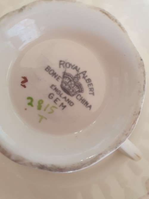 Royal Albert Gem you are bidding on one trio only