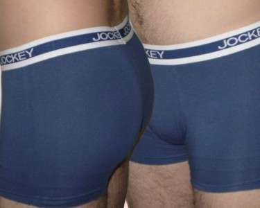 Men's Underwear - Boxer Brief (Jockey) Dark Blue