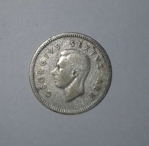 1948 South African 3d (three pence) - condition as per image