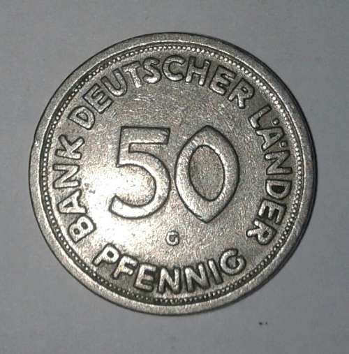 1949 50 pfennig Germany