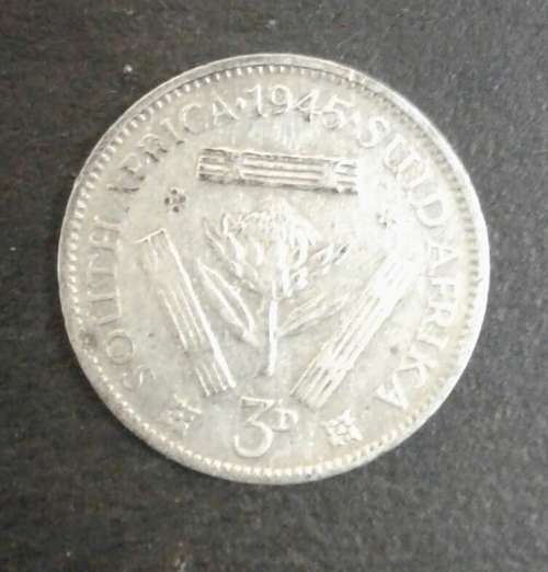 1945 three pence (3d)