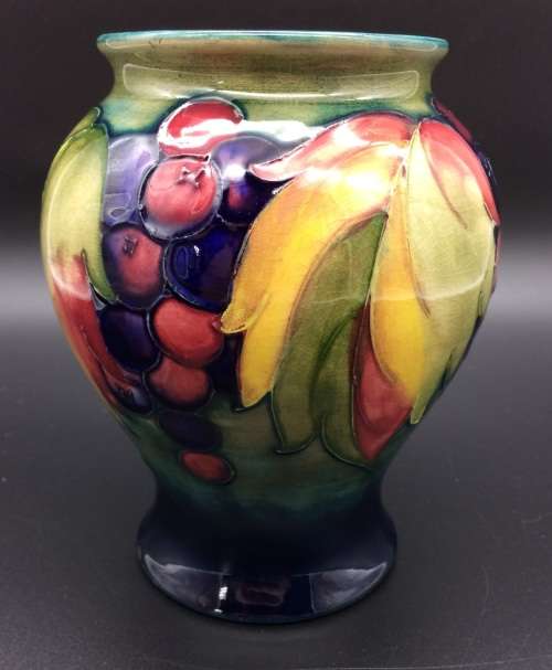 William Moorcroft `Leaf and Berry` Vase