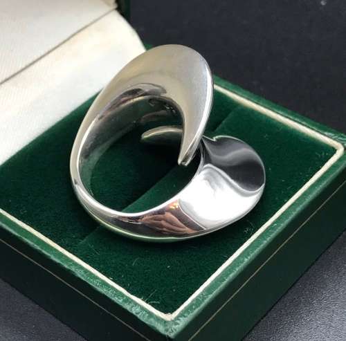 Georg Jensen Vintage Sterling Silver Ring