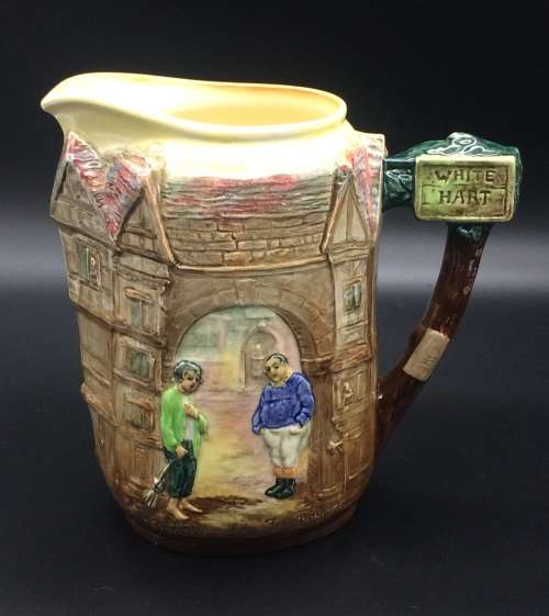 Large Royal Doulton Relief Jug (D6394)