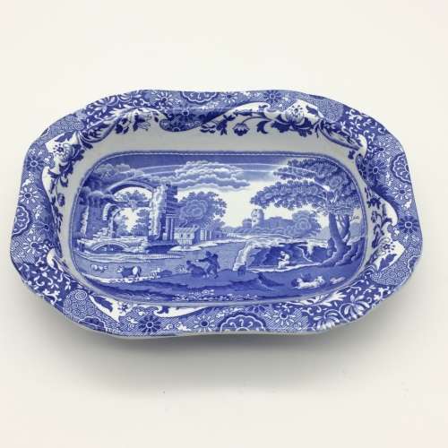 Vintage Oval Copeland Spode 'Blue Italian' Bowl