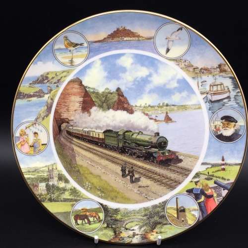 Royal Doulton `The Cornish Riviera Express` Collectors Plate